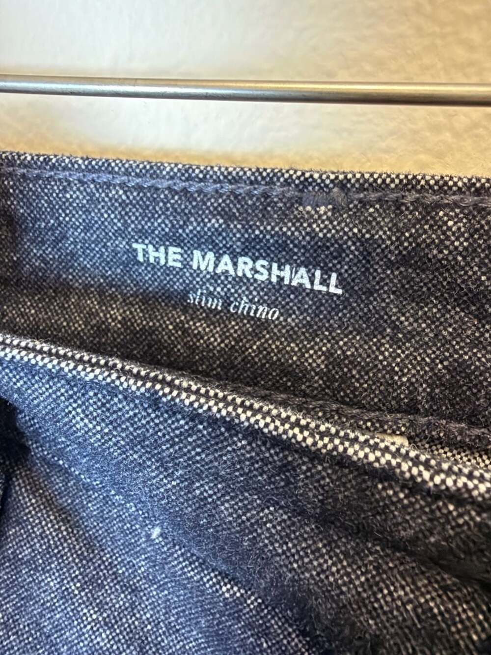 AG Adriano Goldschmied The Marshall Slim Chino Dark Blue - Picture 2 of 7